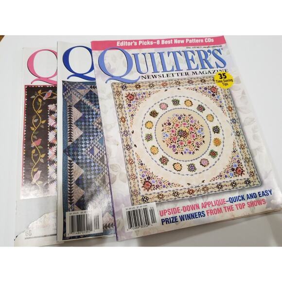Quilter's Newsletter books 2001/2003/2005 item no. 457 - Picture 1 of 5